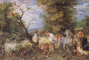 Jan Brueghel The Elder The Animals entering the Ark oil painting picture wholesale